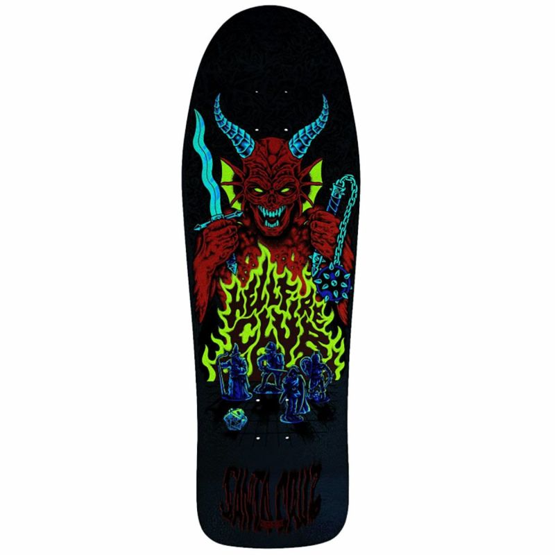 サンタクルーズSANTACRUZスケボースケートボードデッキ板STRANGERTHINGSKNOXHELLFIREPIT10.731021655