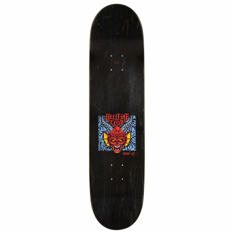 サンタクルーズSANTACRUZスケボースケートボードデッキ板STRANGERTHINGSHELLFIRECLUB8.2531021657