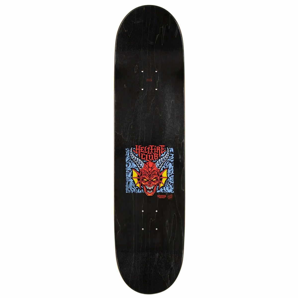 サンタクルーズSANTACRUZスケボースケートボードデッキ板STRANGERTHINGSHELLFIRECLUB8.2531021657