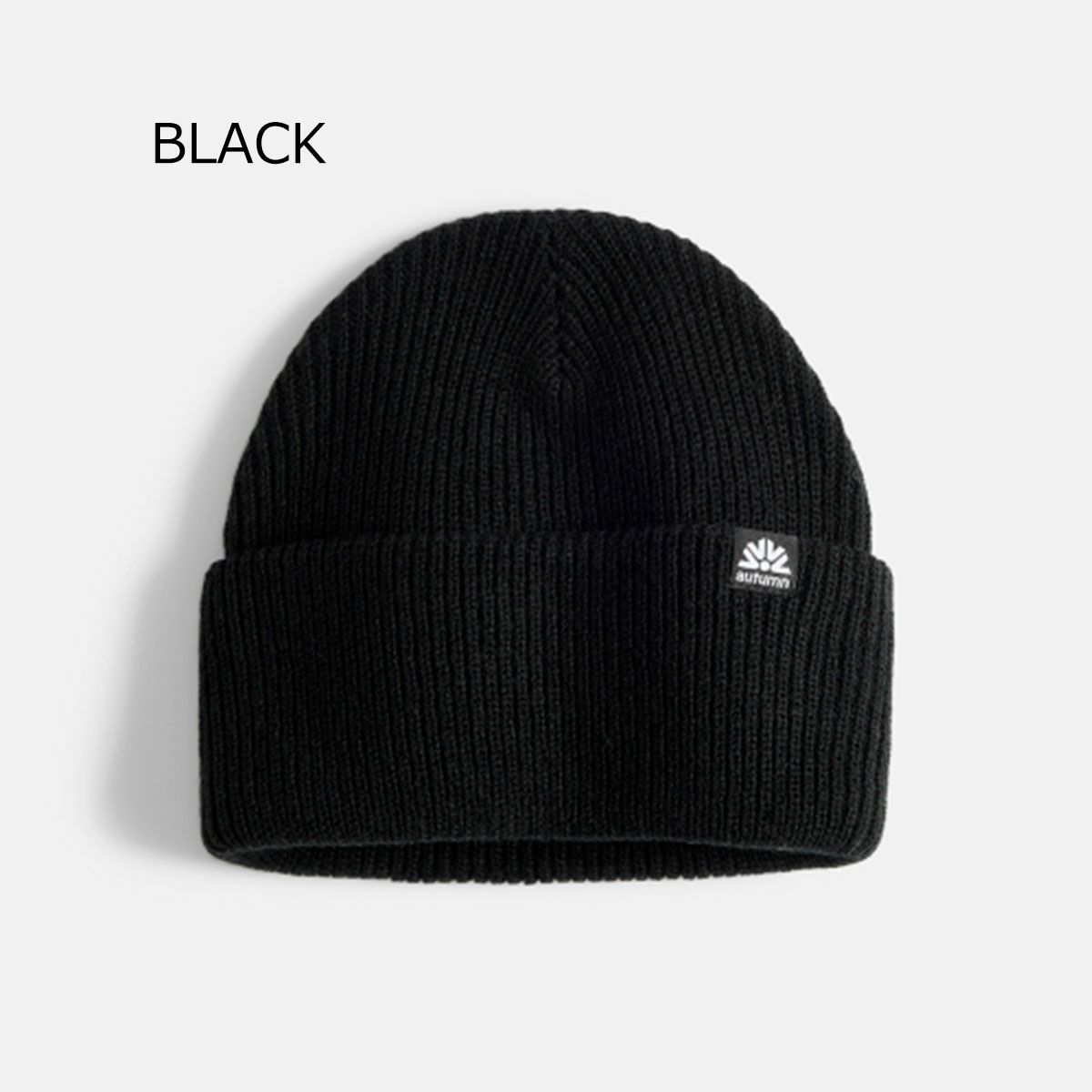 オータム autumn 25-26 SIMPLE SOLID ニット帽 ビーニー A26010
