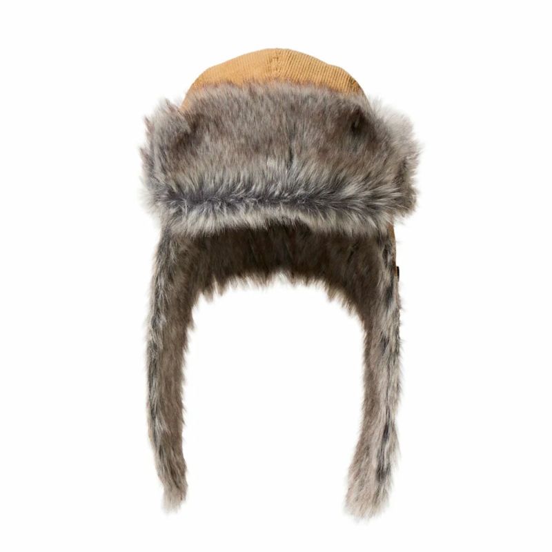 ニューエラNEWERAスノボースノボスノーボード帽子キャップトラッパーコーデュロイウィートTRAPPERCORDUROYWHEAT14667625メンズレディースユニセックス25-26