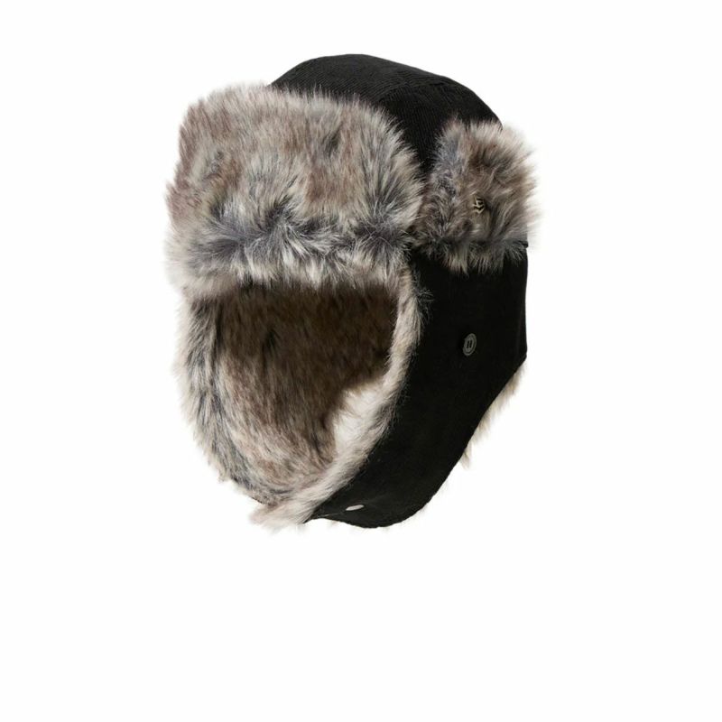 ニューエラNEWERAスノボースノボスノーボード帽子キャップトラッパーコーデュロイブラックTRAPPERCORDUROYBLACK14667627メンズレディースユニセックス25-26