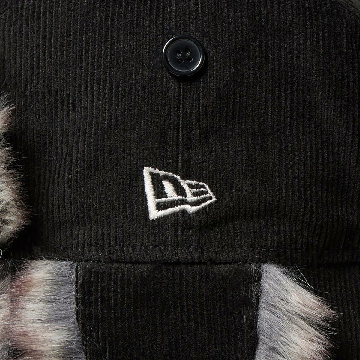 ニューエラNEWERAスノボースノボスノーボード帽子キャップトラッパーコーデュロイブラックTRAPPERCORDUROYBLACK14667627メンズレディースユニセックス25-26