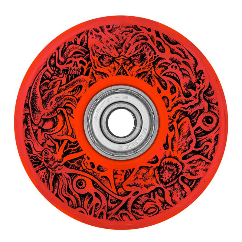 サンタクルーズSANTACRUZスケボースケートボードウィールSlimeBallsSTRANGERTHINGSHELLFIRECLUBLIGHTUPS3302051025FA秋冬