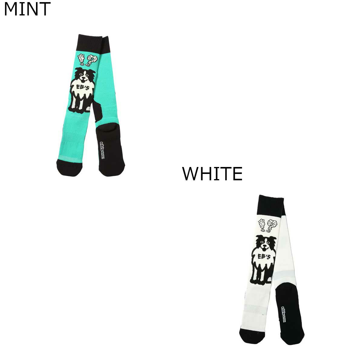 エビスeb'sスノボースノボスノーボードソックス靴下ベリーウォームドッグVERYWARMDOG4500456メンズレディースユニセックス25-26