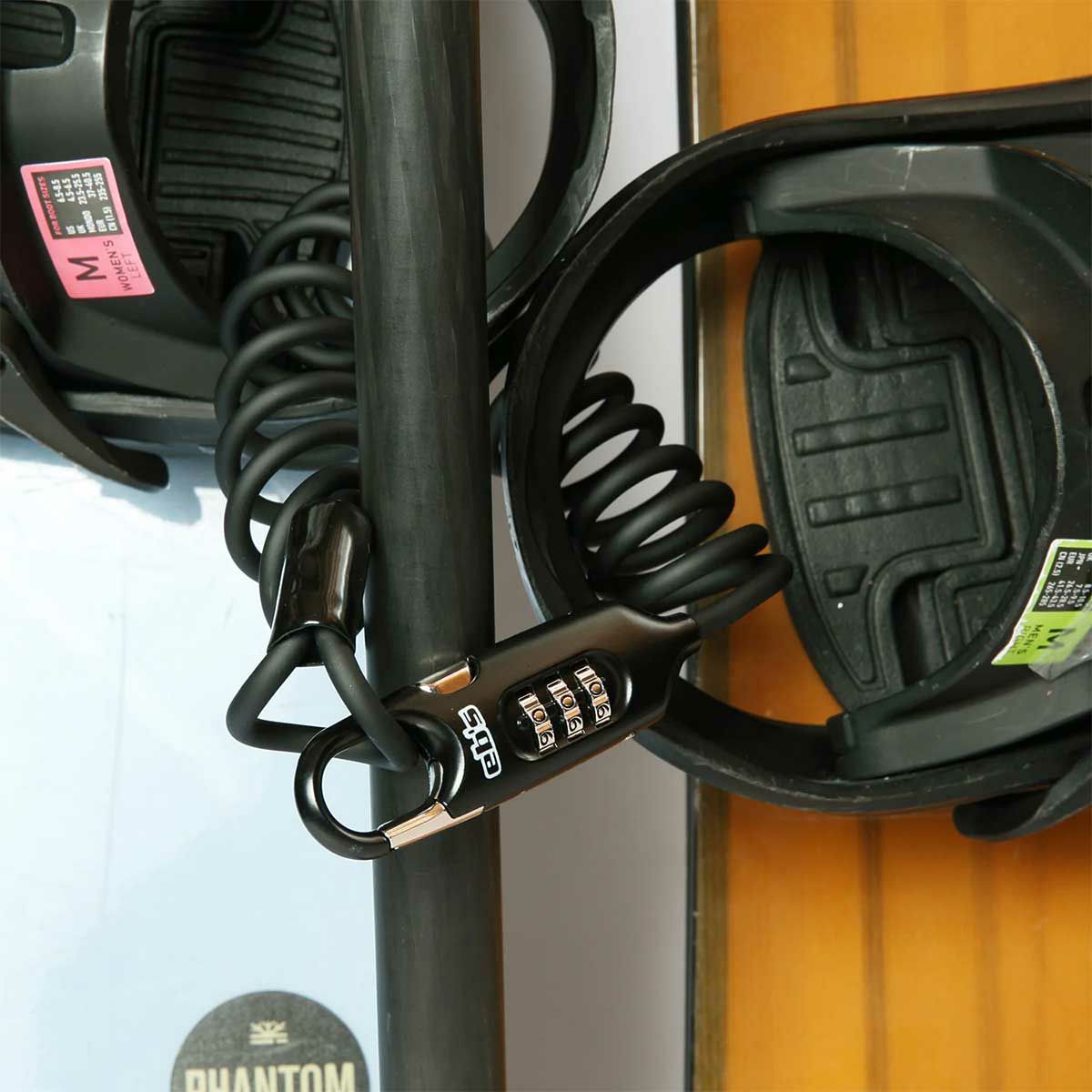 エビスeb'sスノボースノボスノーボードケーブルロックコイルワイヤーロックCOILWIRELOCK4500801メンズレディースユニセックス25-26