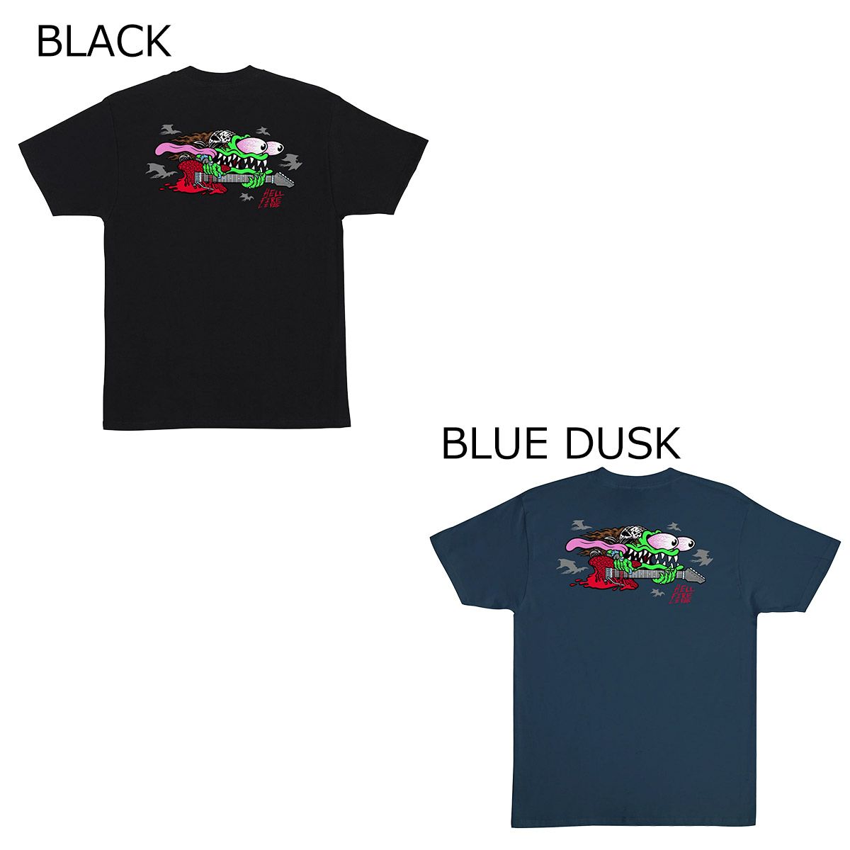 サンタクルーズSANTACRUZスケボースケートボードウェア半袖TシャツSTRANGERTHINGSEDDIESLASHERS/ST-SHIRTストレンジャーシングスエディースラッシャー510255402メンズ男性25FA秋冬