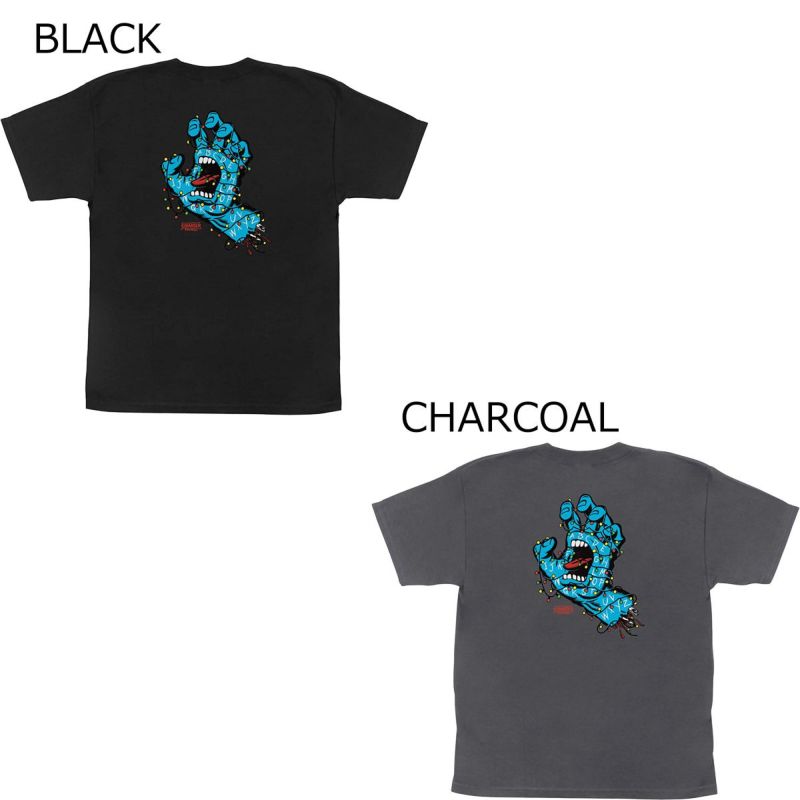 サンタクルーズSANTACRUZスケボースケートボードウェア半袖TシャツSTRANGERTHINGSSCREAMINGLIGHTSS/ST-SHIRTストレンジャーシングス510255406ジュニアキッズ子ども男の子女の子25FA秋冬