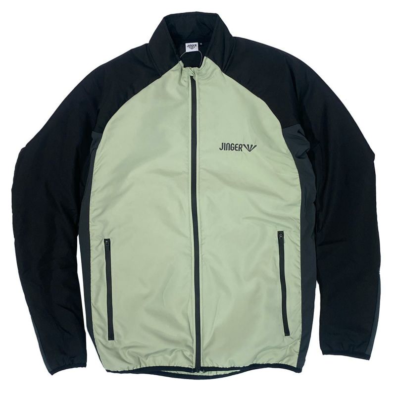 ジンガーJINGERランニングウェアアウタージャケット中綿ランニングジャケットJ-3011-MGRNメンズレディースユニセックス25HO秋冬