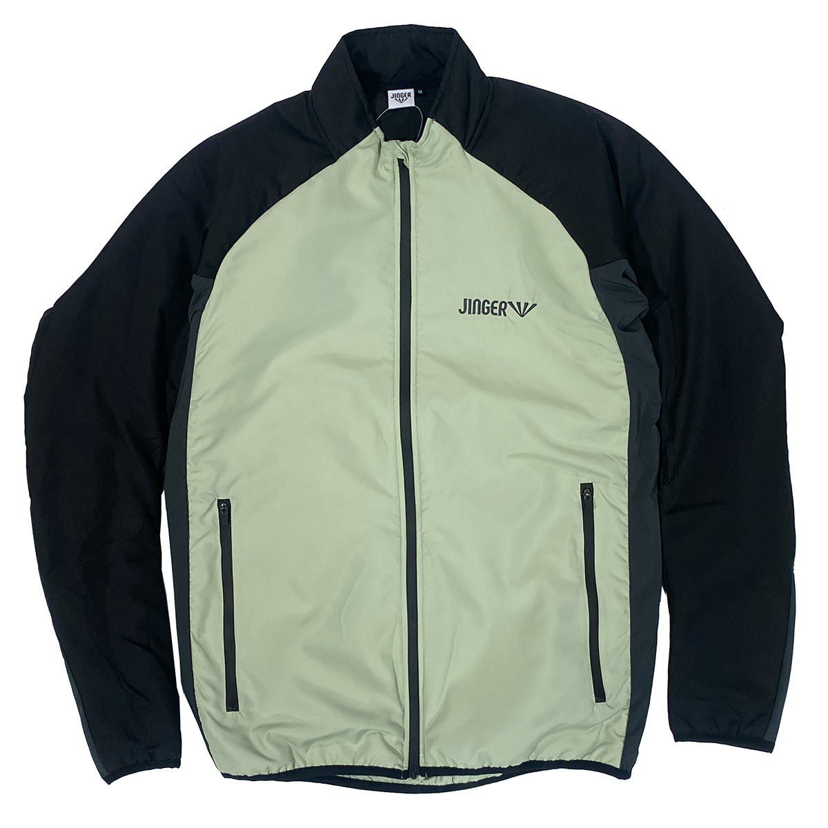 ジンガーJINGERランニングウェアアウタージャケット中綿ランニングジャケットJ-3011-MGRNメンズレディースユニセックス25HO秋冬