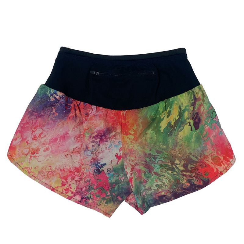 ジンガーJINGERランニングウェアボトムスショートハーフパンツ短パンマルチポケット付きランニングパンツJF-2068-REDレディース女性25HO秋冬