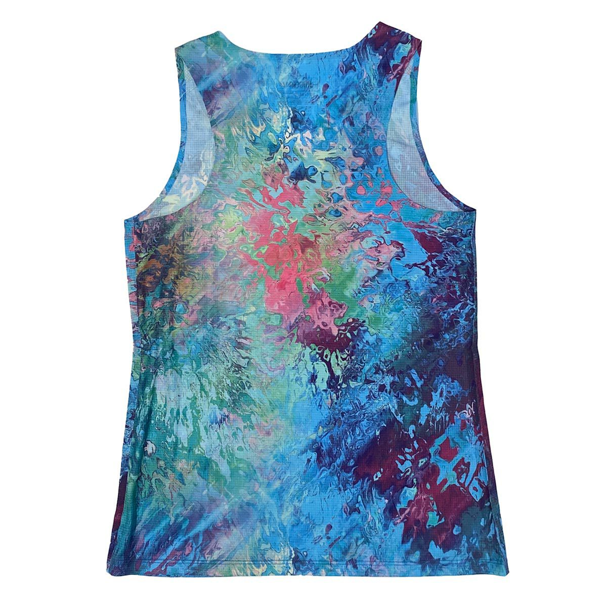 ジンガーJINGERランニングウェアノースリーブタンクトップランニングタンクトップJF-4029-BLUレディース女性25HO秋冬