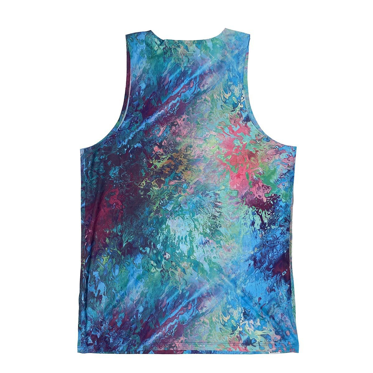 ジンガーJINGERランニングウェアノースリーブタンクトップシームレスランニングタンクトップJM-4029-BLUメンズ男性25HO秋冬