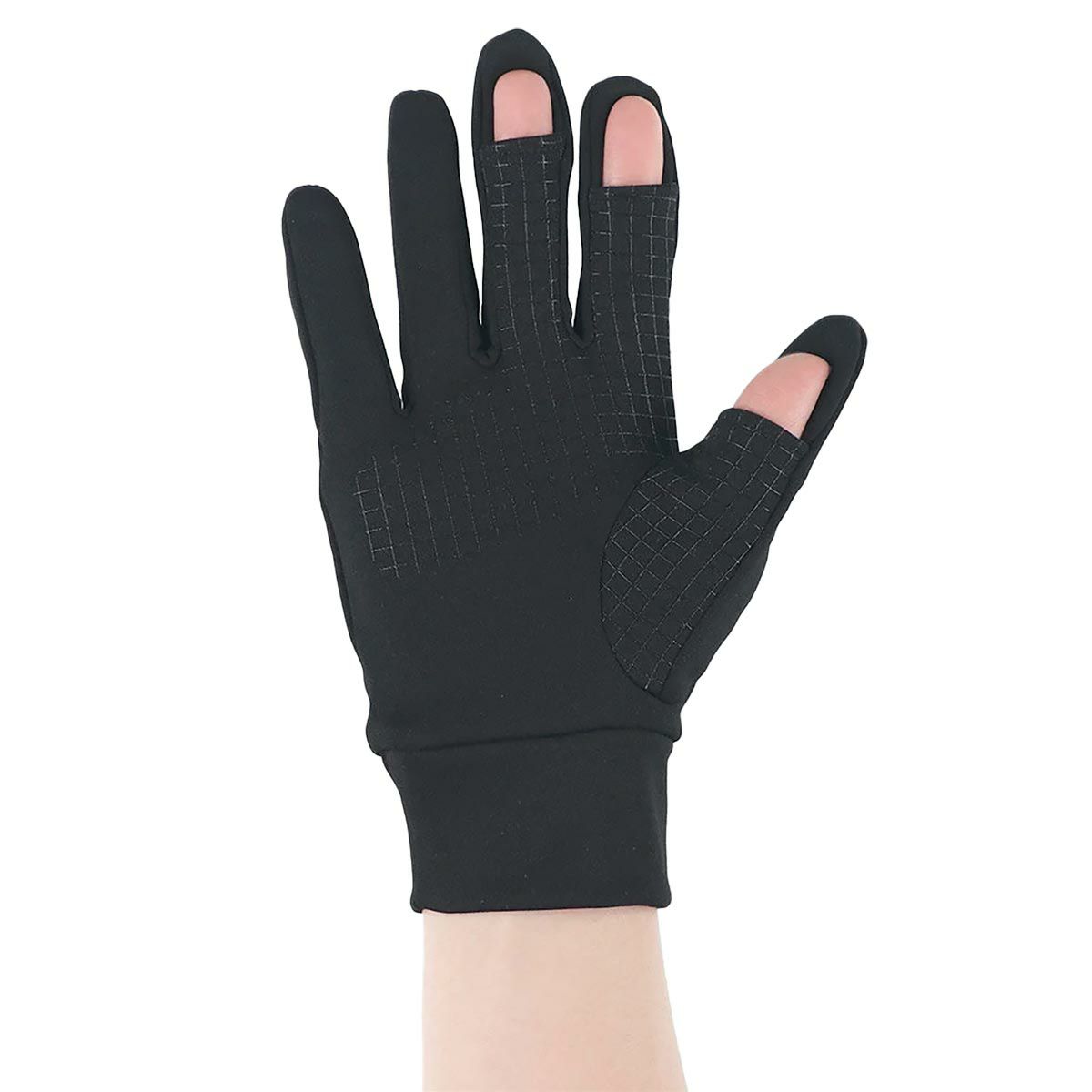 シーダブリュー・エックスCW-Xランニンググローブ手袋HYY550-BLレディース女性25HO秋冬