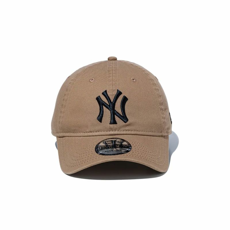 ニューエラNEWERAアウトドアカジュアル帽子キャップ9TWENTYニューヨークヤンキースウォッシュドコットン14525114メンズレディースユニセックス25FA秋冬