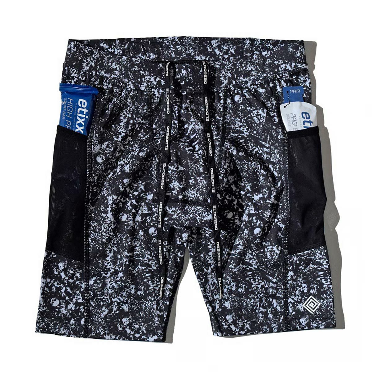 エルドレッソELDORESOランニングウェアボトムスショートハーフパンツ短パンJoshuaMiddleSpatE2406325メンズレディースユニセックス25FA秋冬