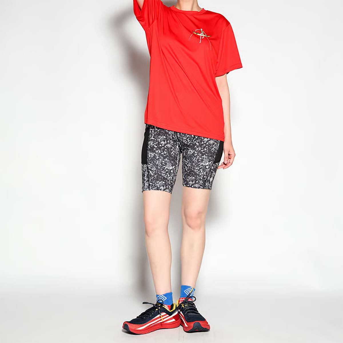 エルドレッソELDORESOランニングウェアボトムスショートハーフパンツ短パンJoshuaMiddleSpatE2406325メンズレディースユニセックス25FA秋冬