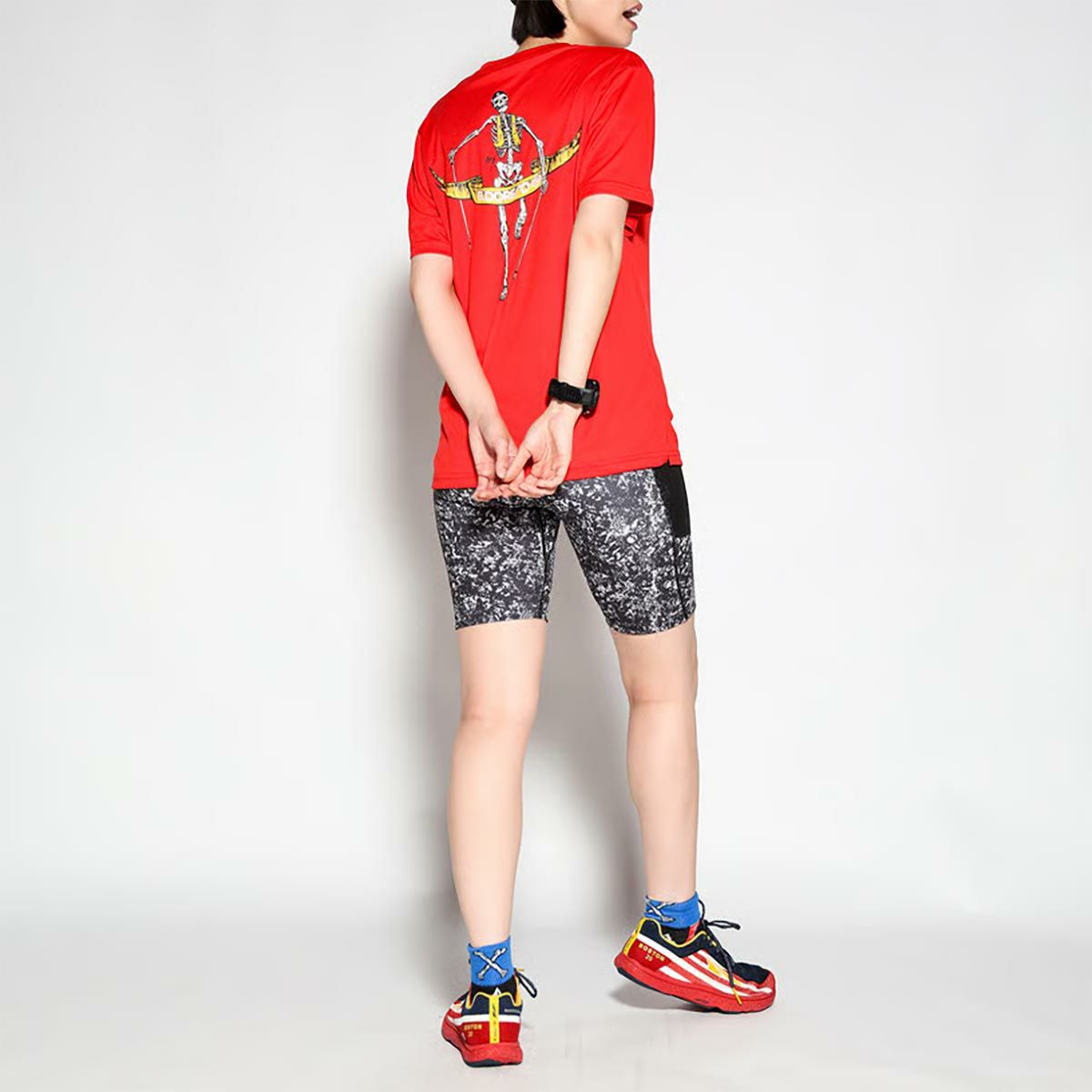 エルドレッソELDORESOランニングウェアボトムスショートハーフパンツ短パンJoshuaMiddleSpatE2406325メンズレディースユニセックス25FA秋冬