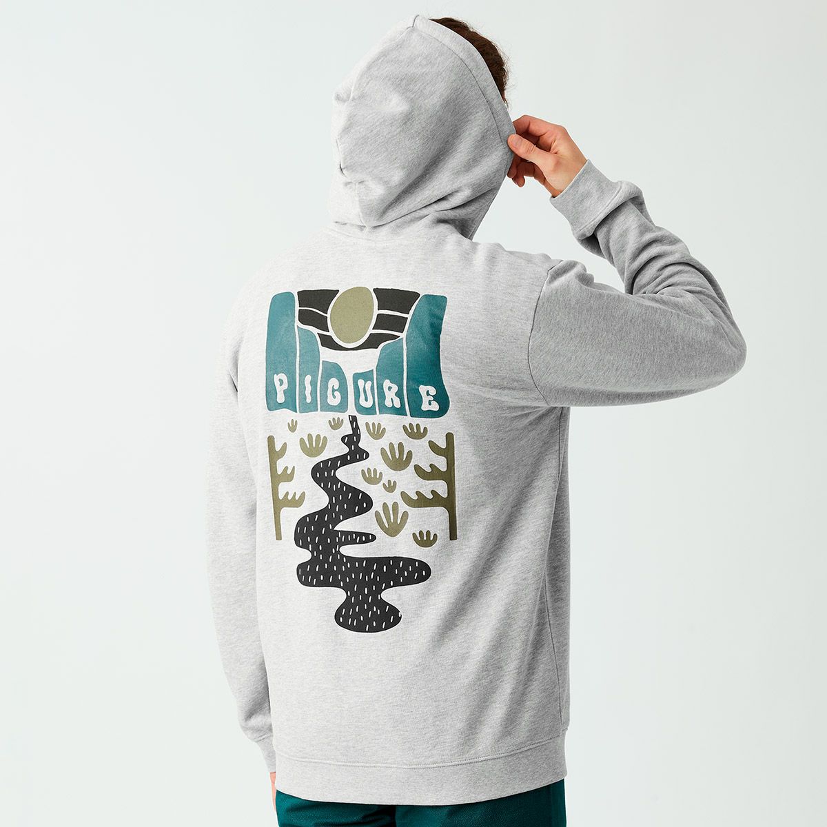 ピクチャーPICTUREスノボースノボスノーボードウェアスウェットパーカーOUVEAZIPHOODIEMSW0506メンズ男性25-26