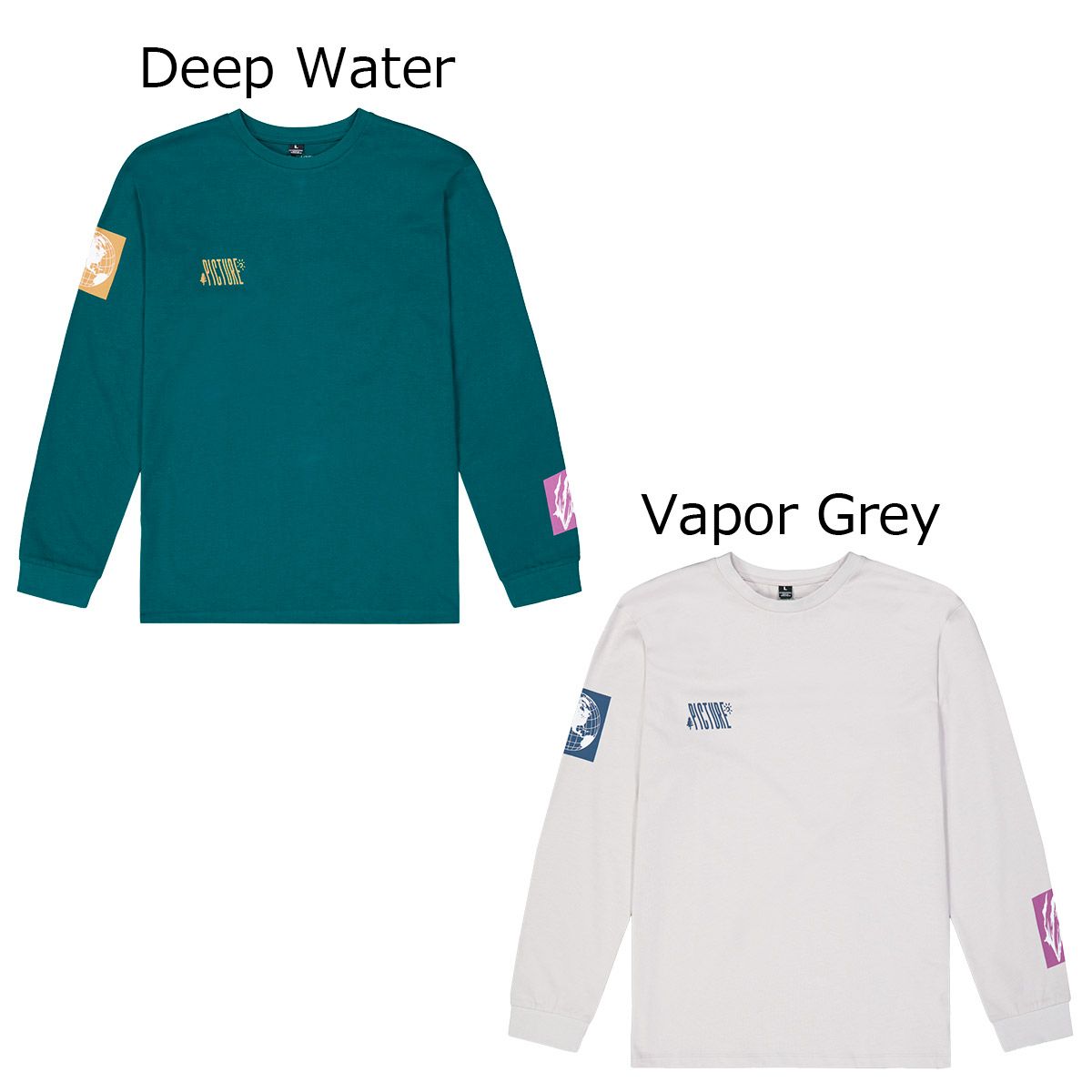 ピクチャーPICTUREスノボースノボスノーボードウェア長袖TシャツロンTKAWALSTEEMTS1292メンズ男性25-26