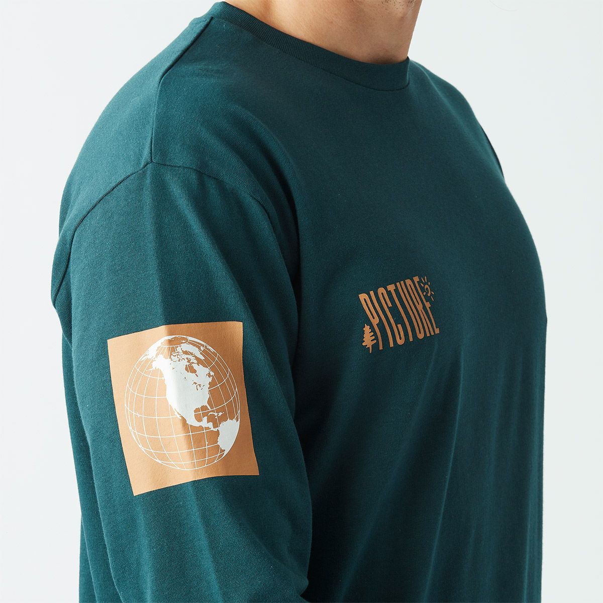 ピクチャーPICTUREスノボースノボスノーボードウェア長袖TシャツロンTKAWALSTEEMTS1292メンズ男性25-26