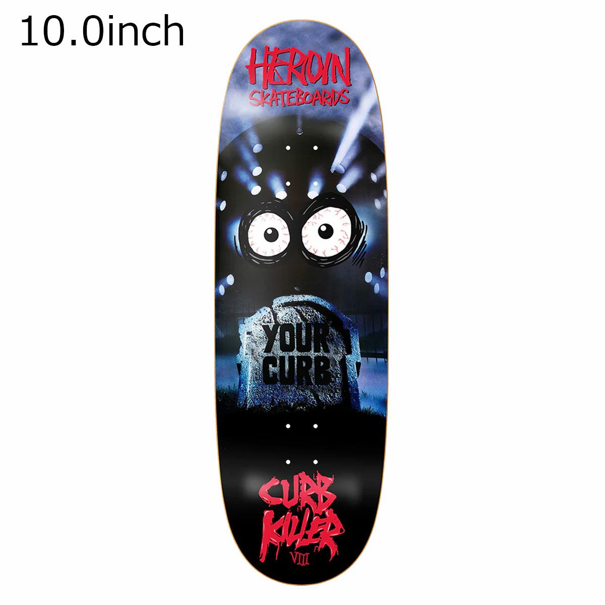 ヘロインHEROINスケボースケートボードデッキ板CurbKiller8Deck10.006-01-0751