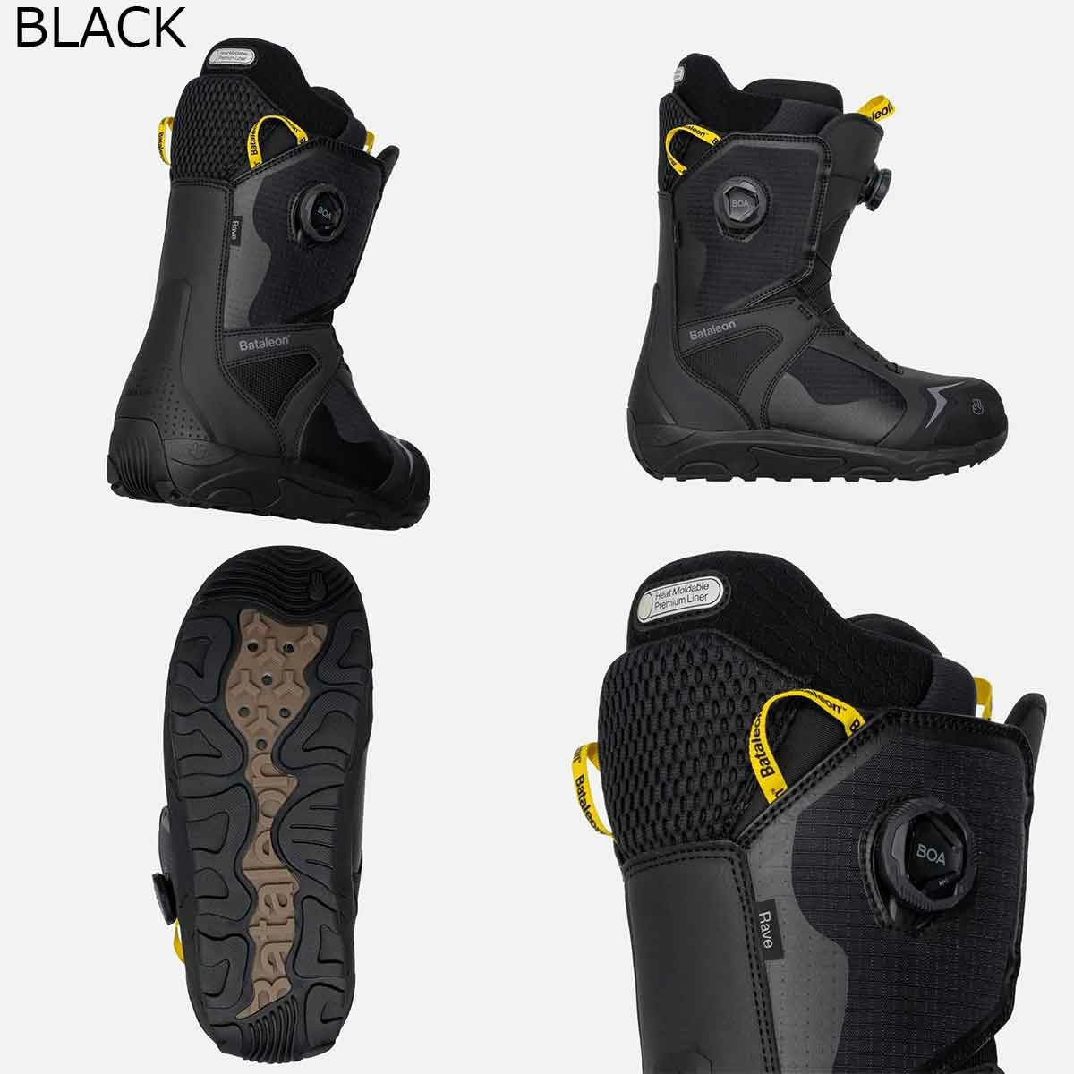 バタレオンBATALEONスノボースノボスノーボードブーツRaveRAVEBOA-2526メンズ男性25-26