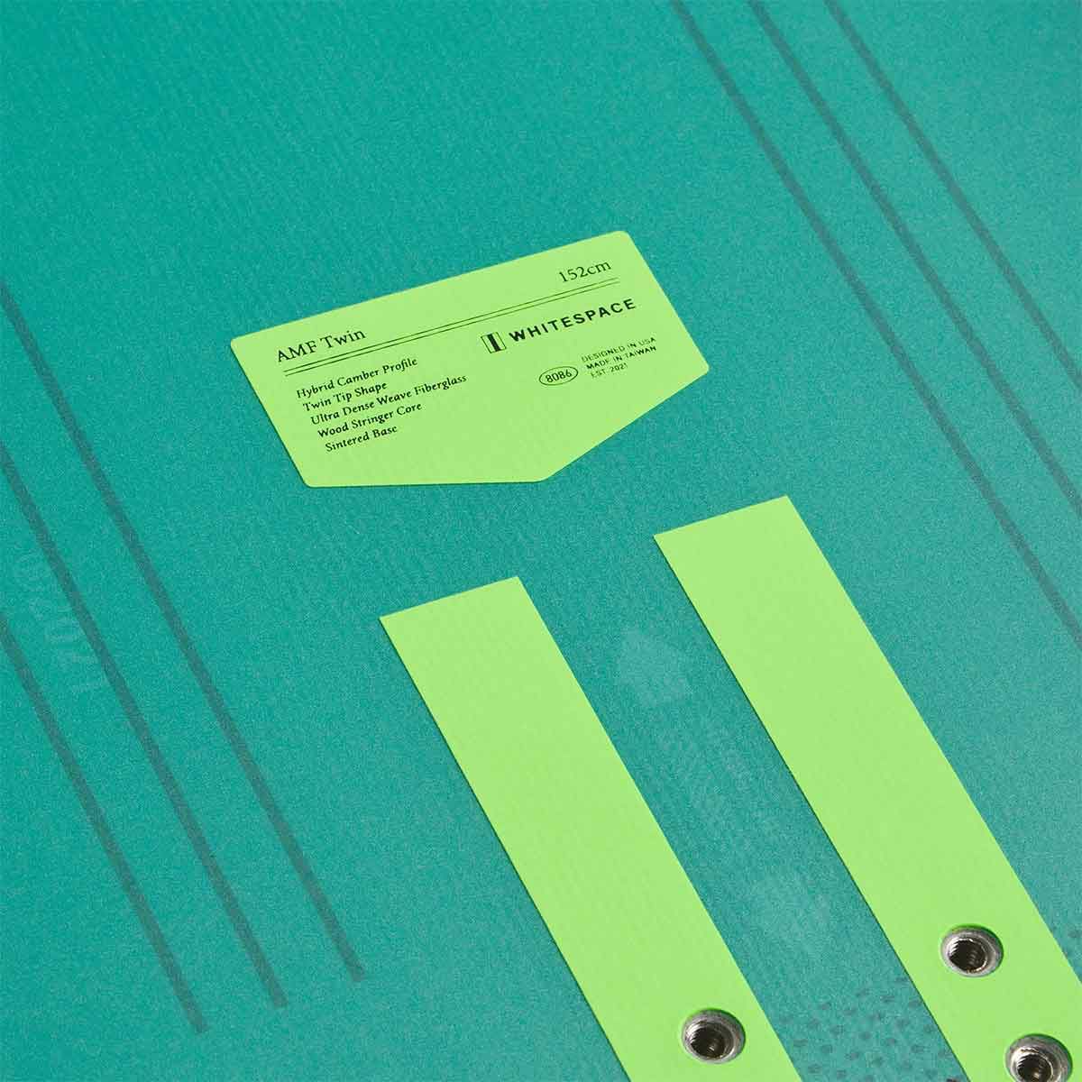 ホワイトスペースWHITESPACEスノボースノボスノーボード板AMFTwin2526PKB152メンズ男性25-26