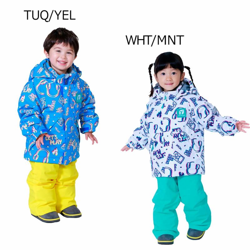 レセーダRESEEDAスノボースノボスノーボードウェアアウタージャケットパンツ上下セットTODDLERSUITトドラースーツRES58001ジュニアキッズ子ども男の子女の子25-26