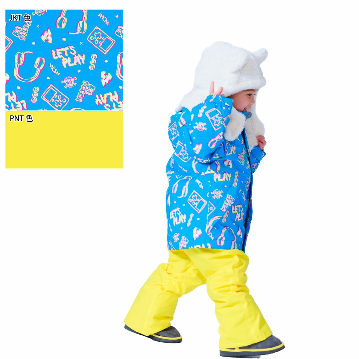 レセーダRESEEDAスノボースノボスノーボードウェアアウタージャケットパンツ上下セットTODDLERSUITトドラースーツRES58001ジュニアキッズ子ども男の子女の子25-26