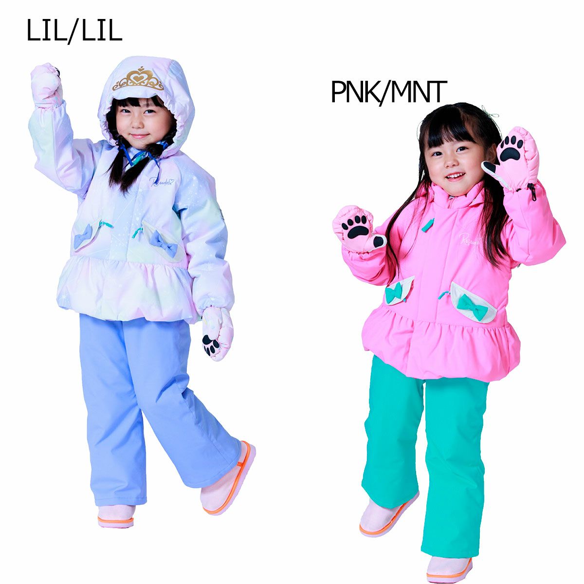 レセーダRESEEDAスノボースノボスノーボードウェアアウタージャケットパンツ上下セットTODDLERSUITトドラースーツRES58400ジュニアキッズ子ども女の子25-26