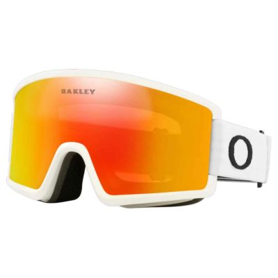 オークリーOAKLEYスノボースノボスノーボードゴーグルTargetLineMMatteWhite/FireIridium0OO7121-07メンズレディースユニセックス25-26