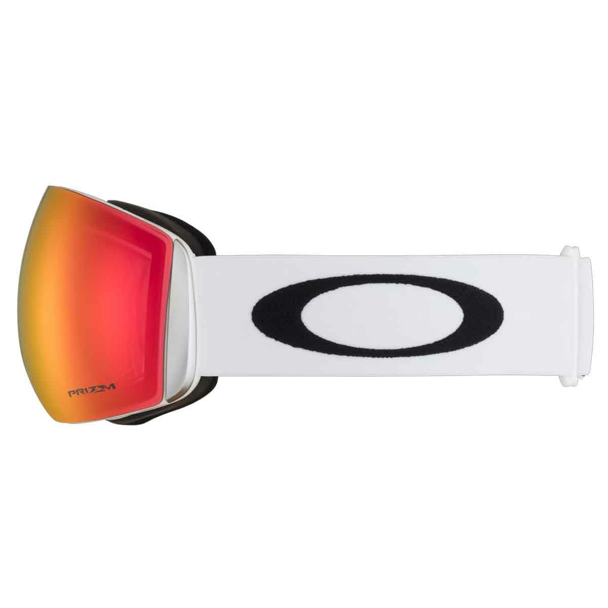 オークリーOAKLEYスノボースノボスノーボードゴーグルFlightDeck(TM)LMatteWhite/PrizmSnowTorchIridiumOO7050-35メンズレディースユニセックス25-26