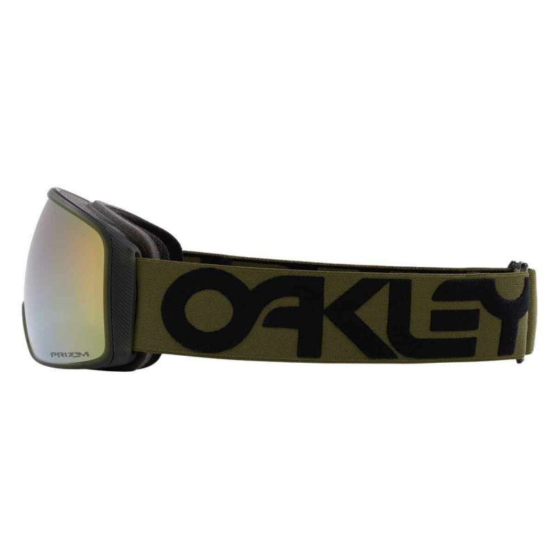 オークリーOAKLEYスノボースノボスノーボードゴーグルFlightTrackerLMatteDarkBrush/PrizmSageGoldIridiumOO7104-71メンズレディースユニセックス25-26
