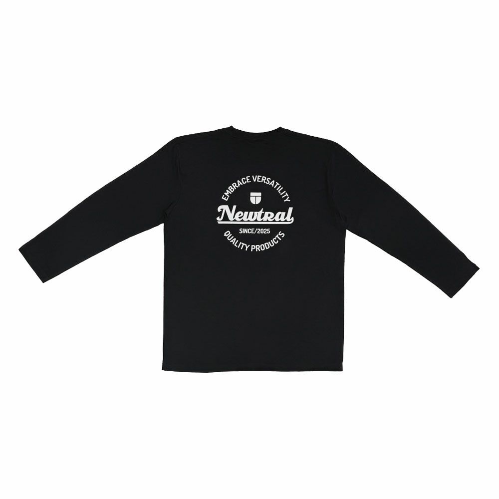ニュートラルNEWTRALサーフィンサーフウェア長袖TシャツロンTCIRCLELOGOLSTEENT2253040メンズ男性25FA秋冬