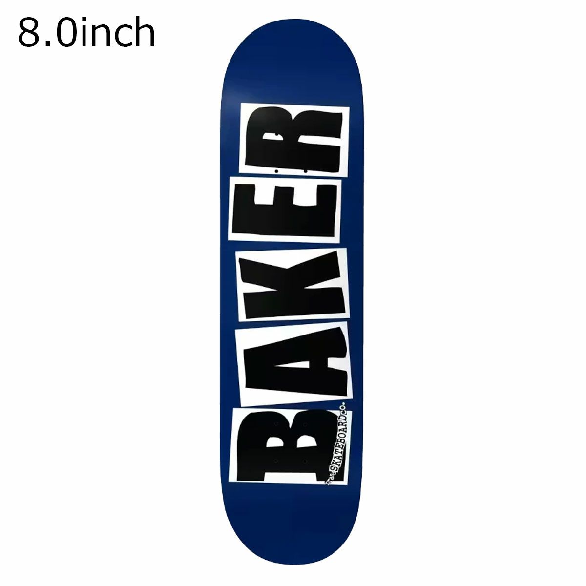 ベイカーBAKERスケボースケートボードデッキ板LogoNavyDeck8.003-01-2153