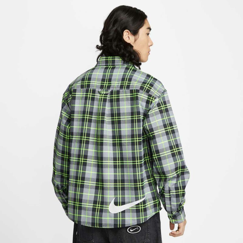 ナイキSB NIKE SB メンズ 長袖シャツ フランネル コストン FLNNL BTN