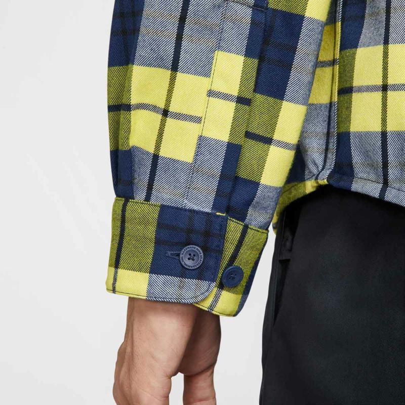 ナイキSBNIKESBスケボースケートボードウェア長袖シャツフランネルコストンFLNNLBTNUPKOSTONL/STOPHV0257-410メンズ男性25HO秋冬