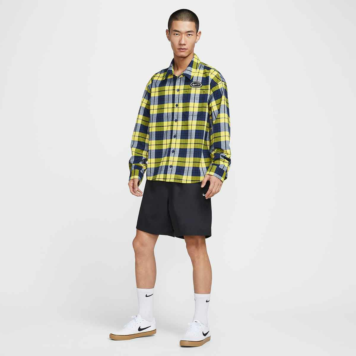 ナイキSBNIKESBスケボースケートボードウェア長袖シャツフランネルコストンFLNNLBTNUPKOSTONL/STOPHV0257-410メンズ男性25HO秋冬