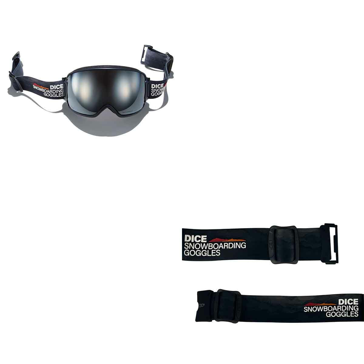 ダイスDICEスノボースノボスノーボードゴーグルBANKBK55573メンズレディースユニセックス25-26
