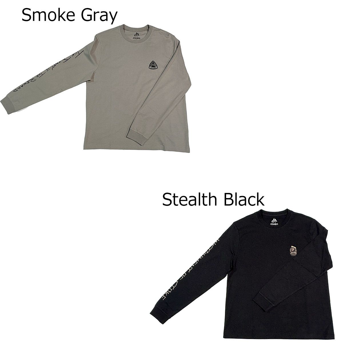 ジョーンズJONESスノボースノボスノーボードウェア長袖TシャツロンTグラフィックオーガニックコットンロングスリーブGRAPHICORGANICL/STEE69125418メンズ男性25-26