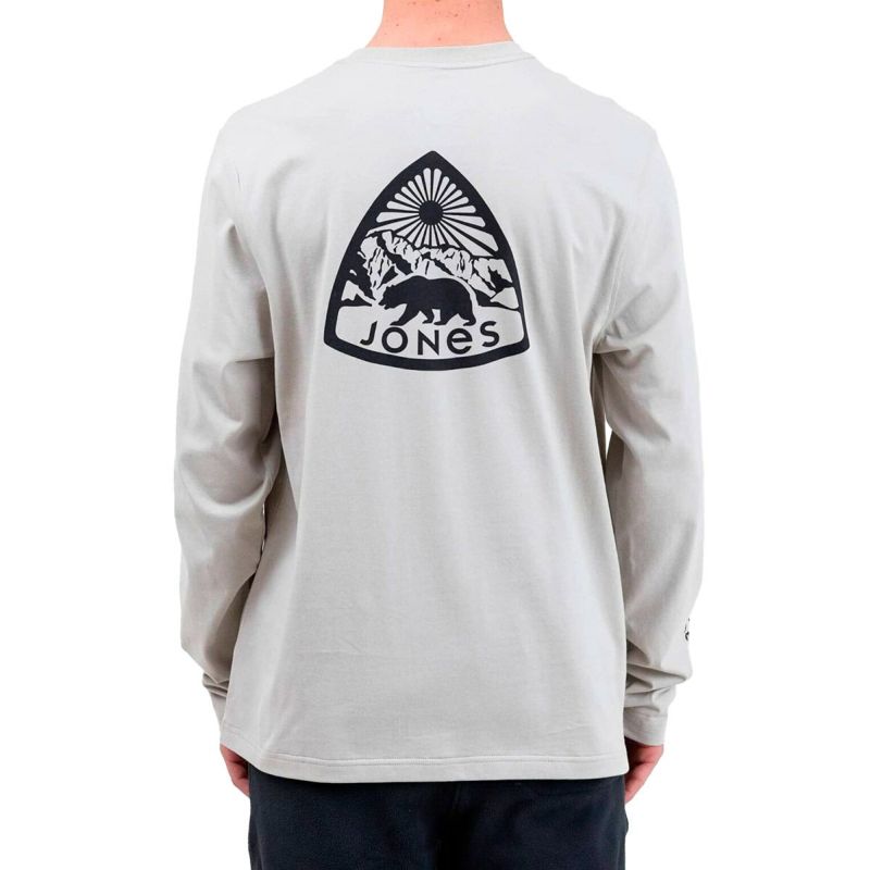 ジョーンズJONESスノボースノボスノーボードウェア長袖TシャツロンTグラフィックオーガニックコットンロングスリーブGRAPHICORGANICL/STEE69125418メンズ男性25-26