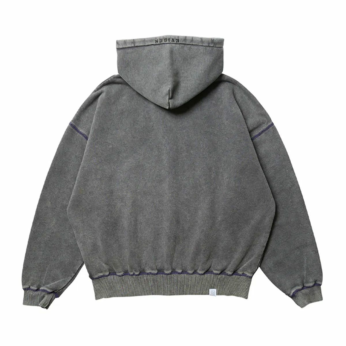 エビセンEVISENスケボースケートボードウェアスウェットパーカーLOGOZIPHOODIE25FW-SW02メンズ男性25FA秋冬