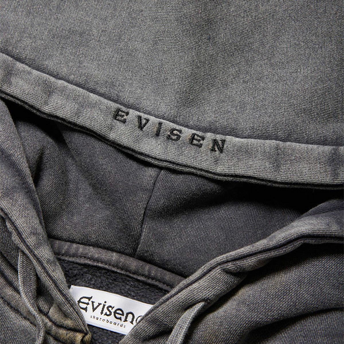 エビセンEVISENスケボースケートボードウェアスウェットパーカーLOGOZIPHOODIE25FW-SW02メンズ男性25FA秋冬