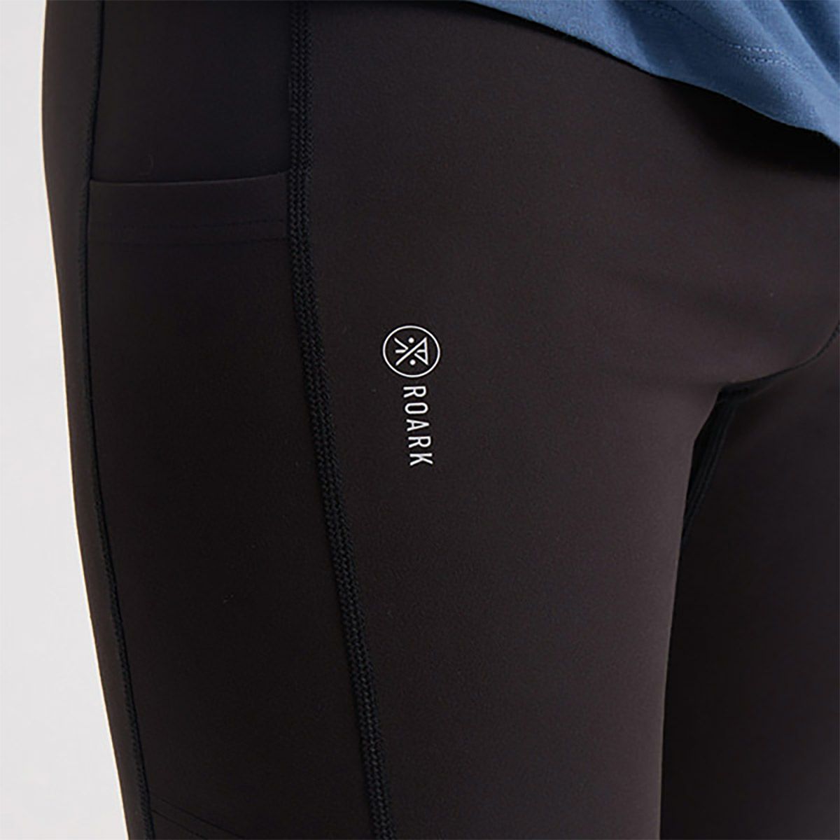 ランアモックRUNAMOKランニングウェアボトムスロングパンツ長ズボンELBERTTIGHTRP323-BLK2メンズ男性25FA秋冬