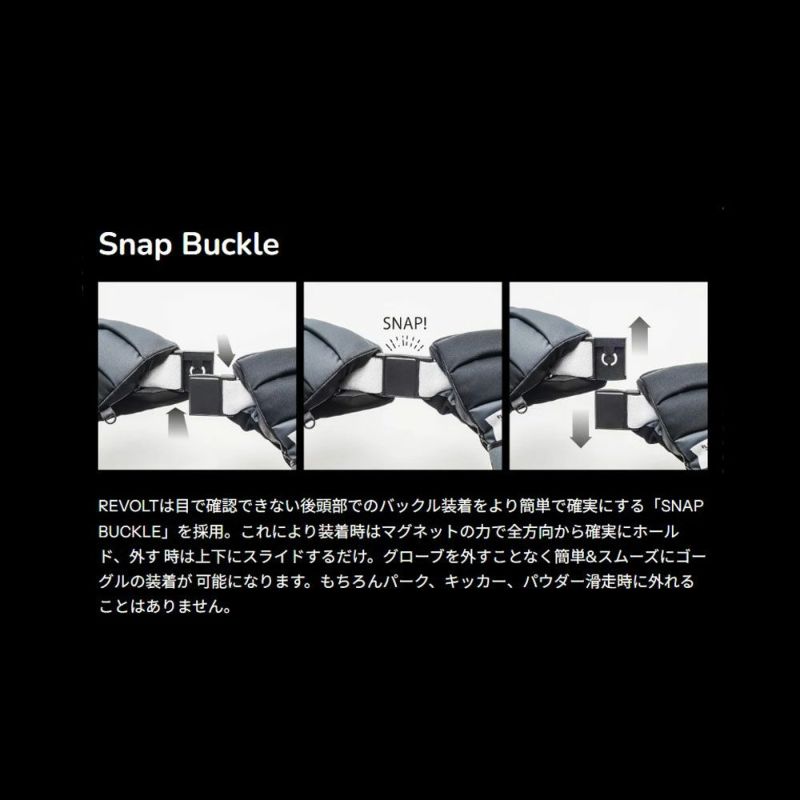 レボルトREVOLTスノボースノボスノーボードゴーグルSUPERLIGHTFRAMEBlackDenimR26BDNメンズレディースユニセックス25-26