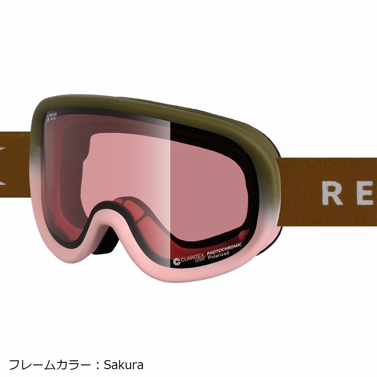レボルトREVOLTスノボースノボスノーボードゴーグルSUPERLIGHTFRAMESakuraR26SAKメンズレディースユニセックス25-26