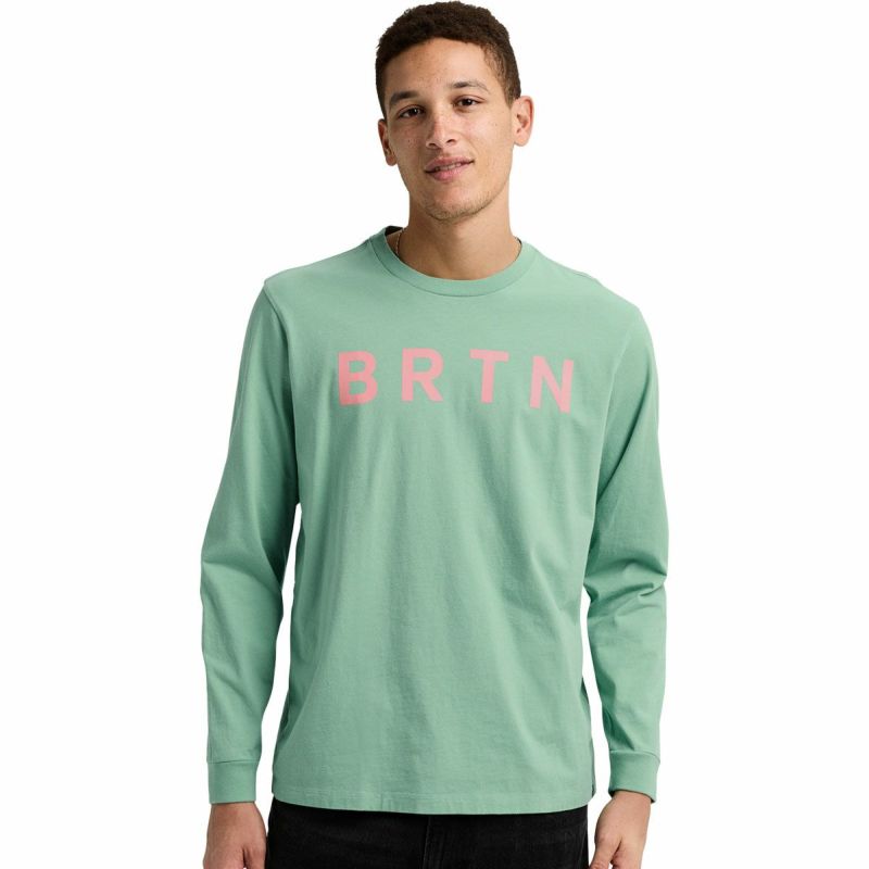 バートンBURTONスノボースノボスノーボードウェア長袖TシャツロンTBRTNロングスリーブTシャツ227441-EWVメンズレディースユニセックス25-26