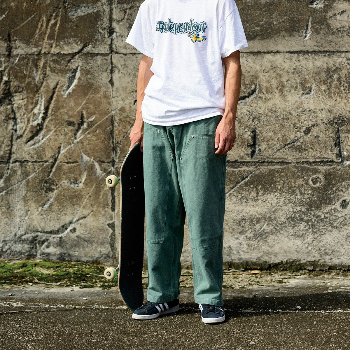 インディペンデントINDEPENDENTスケボースケートボードウェアボトムスロングパンツ長ズボンINDYLTDSUMMITDOUBLEKNEEPANTS538254501メンズ男性25HO秋冬