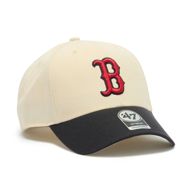 フォーティーセブン47アウトドアカジュアル帽子キャップ47エムブイピーボストン・レッドソックス2-Toneナチュラル1485826825FA秋冬